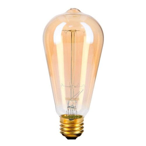 Foco Incandescente Vintage Tipo Edison 47104 Volteck 40W E26 FIV-40E Calido