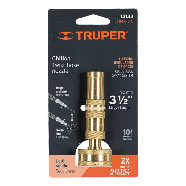 Chiflón Para Manguera De Metal Truper 3.5 CHMA-3.5