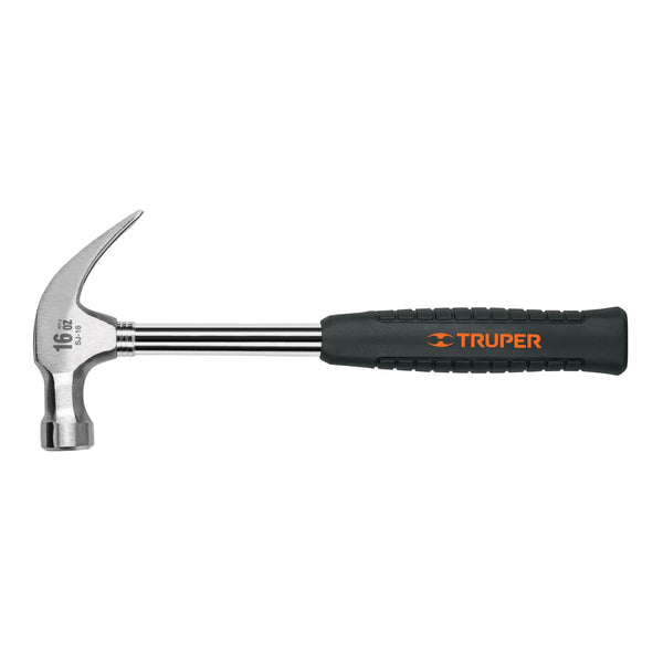 Martillo Uña Mango Tubular Truper 16 OZ SJ-16