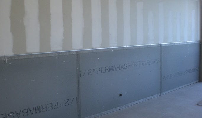 Tablaroca Panel De Cemento Permabase 4x8 1/2 in PANEL REY Por Hoja